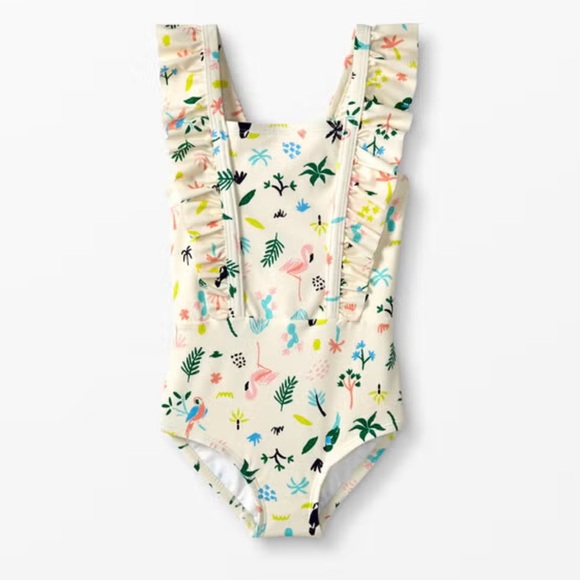 hanna-me-downs Ruffle Strap One Piece Suit 14/16 - Picture 1 of 7